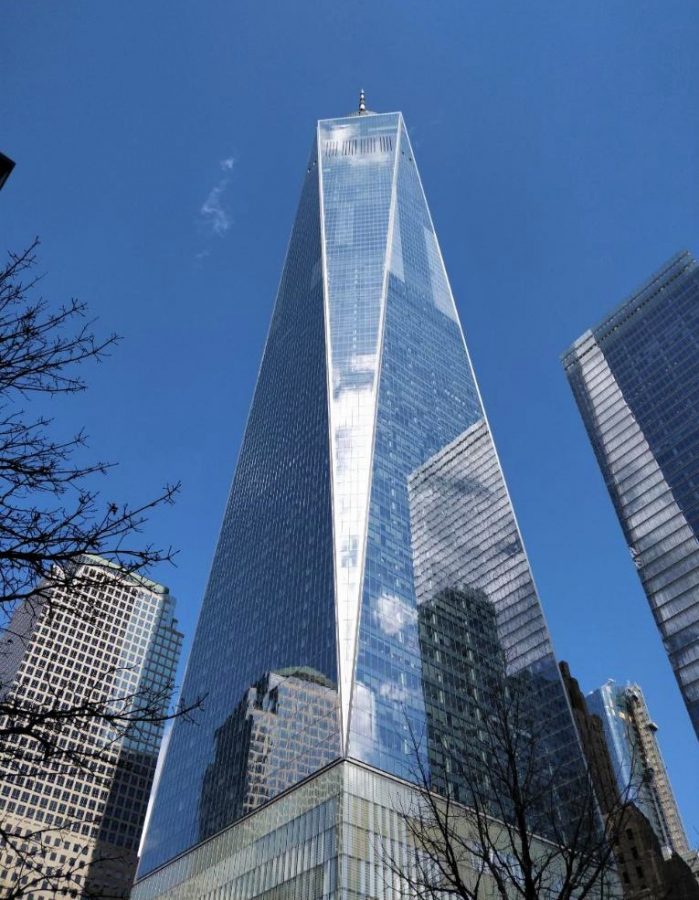 The One World Trade Center now stands in New York City.