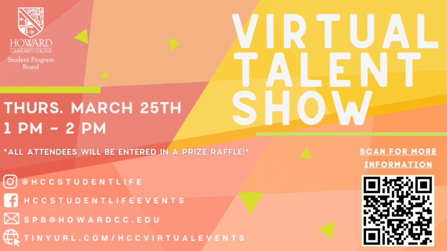 Student Life hosted a virtual talent show on Thursday, March 25th.