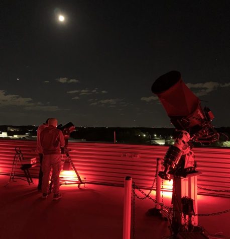 The rooftop of HCCs Science, Technology and Engineering (SET) building is just one of the ways astronomy enthusiasts at HCC can learn more about outer space.